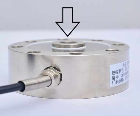10t ~ 100t IP68 เครื่องวัดความเครียด สแตนเลสสแตนเลส Spoke Pancake Load Cell สําหรับขนาดแพลตฟอร์ม