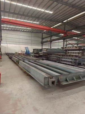 U-beam Steel Bridge Truck Scale Structure สําหรับการติดตั้งง่าย Weigh Pad -10C 50C