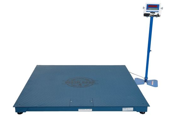 พยาบาลสัตวแพทย์ Platform Scale Stainless Steel With Indicator ม้าแพะสัตว์เลี้ยงหมู Weigher