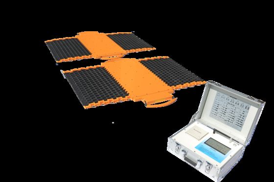 เครื่องชั่งน้ำหนักเพลาแบบพกพาพร้อมจอแสดงผลในตัว ป้องกันน้ำระดับ IP65