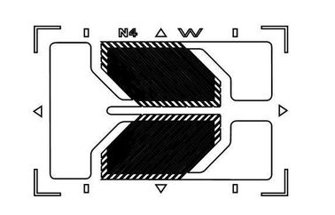เกจวัดความเครียดที่มีประสิทธิภาพสูง 0.003-0.007mm ความหนาบริการ OEM